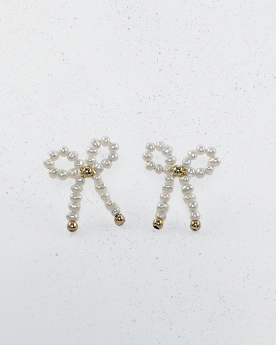 Boucles d'oreilles Double Nœud du Cœur