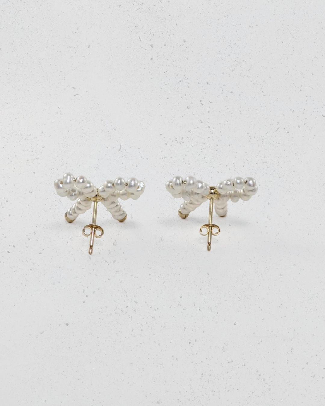 Boucles d'oreilles Double Nœud du Cœur