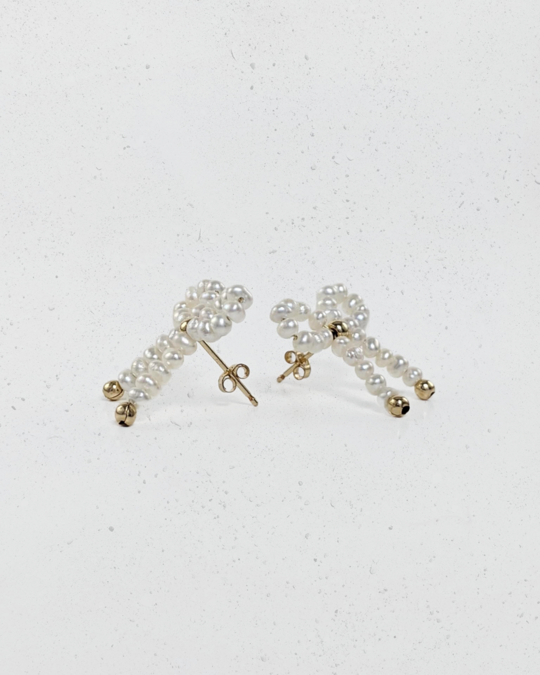 Boucles d'oreilles Double Nœud du Cœur