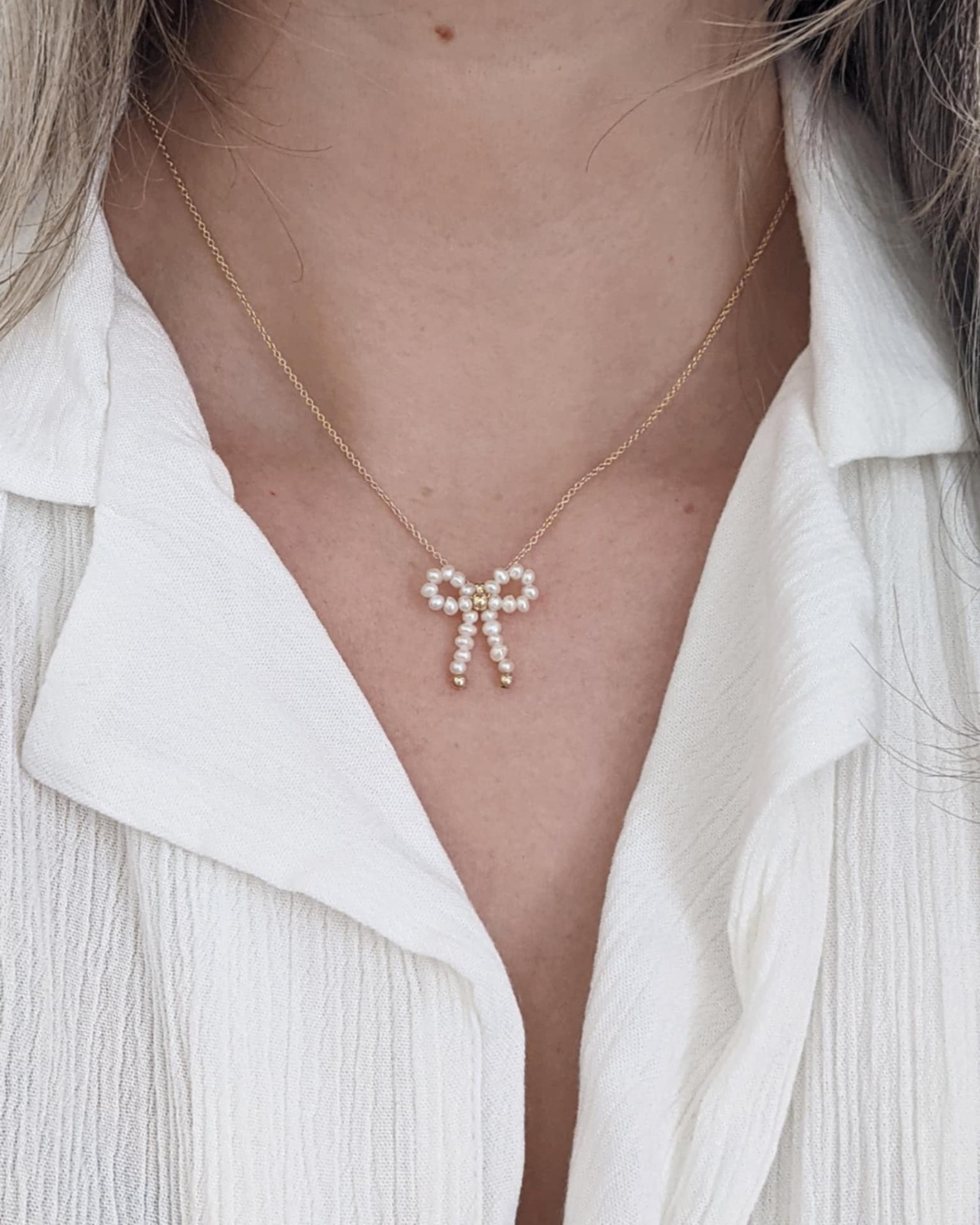 Collier Chaîne Nœud du Cœur