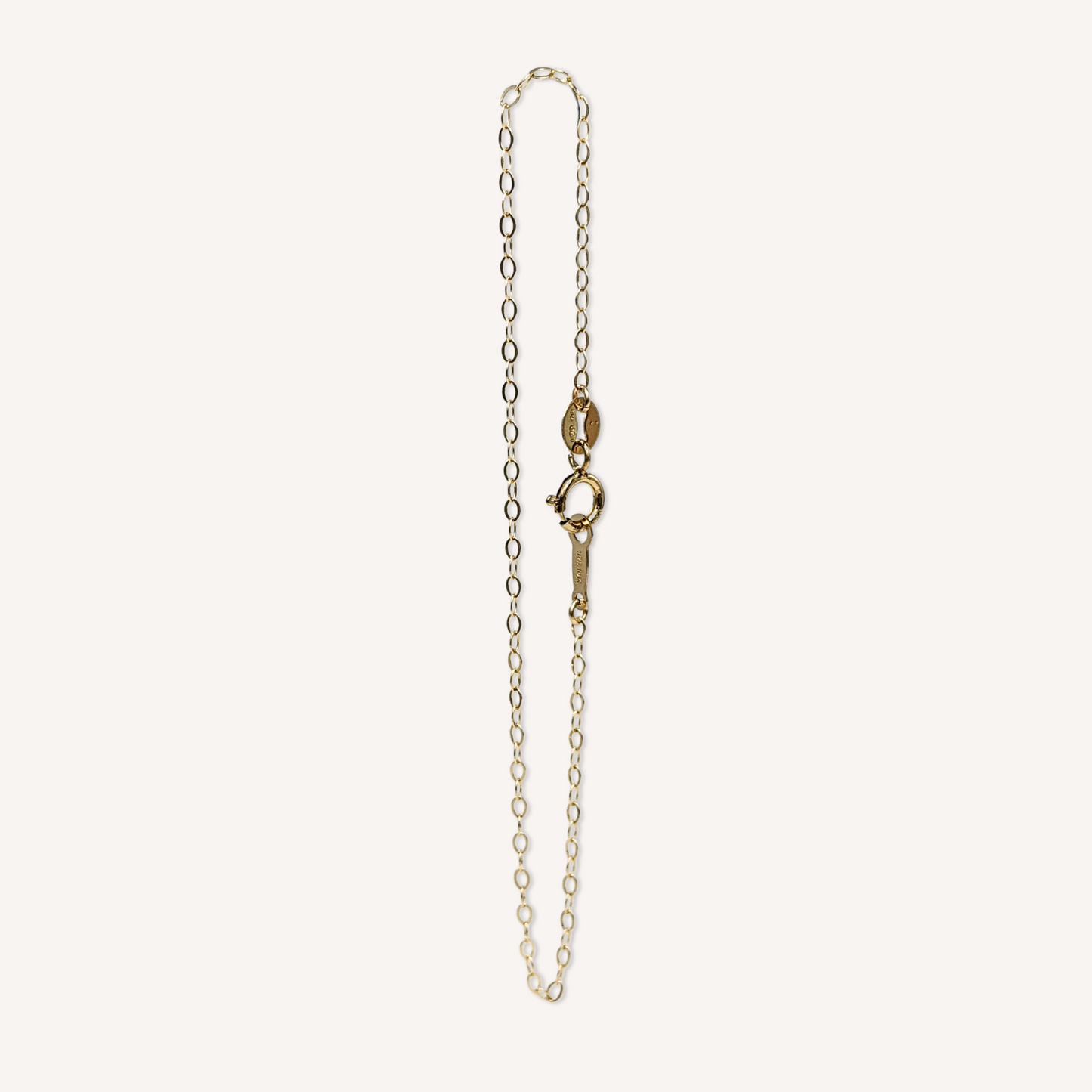 Hammered Light Chain Bracelet