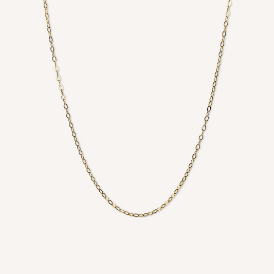 Collier Chaîne Lumineuse Martelée