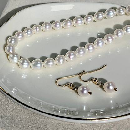 L'ensemble d'Héra Collier et Boucles d'oreilles