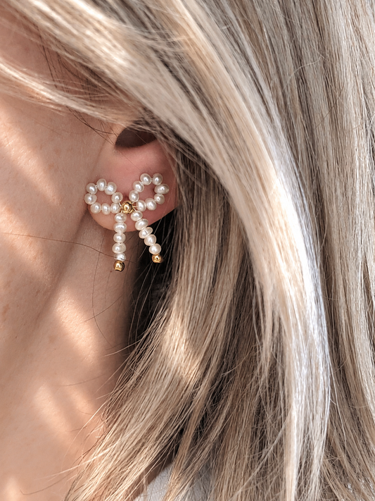 Double Love Knot Earrings